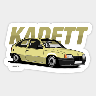 Kadett E Oldtimer Sticker